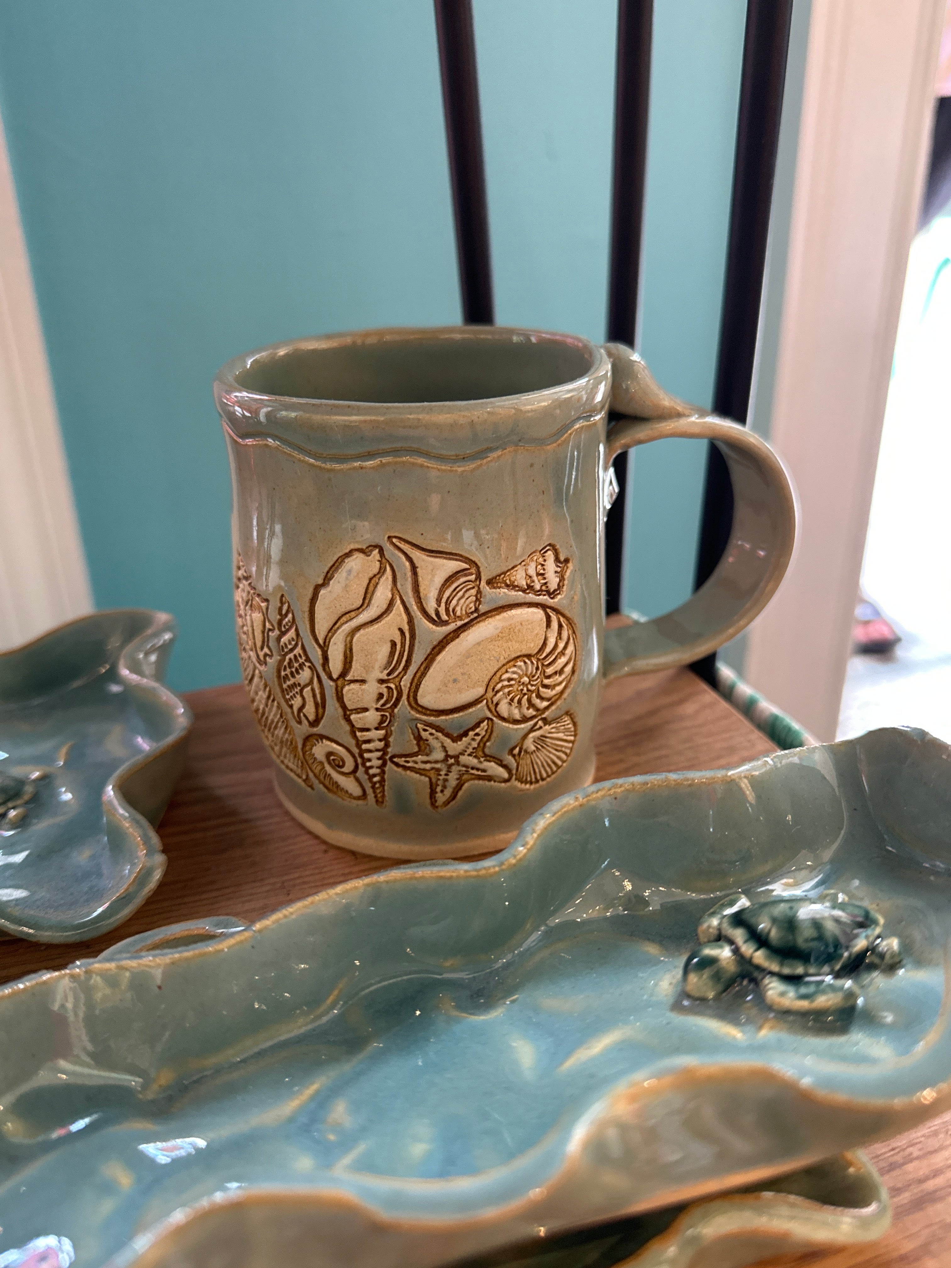 Tipsy Mermaid Pottery Art