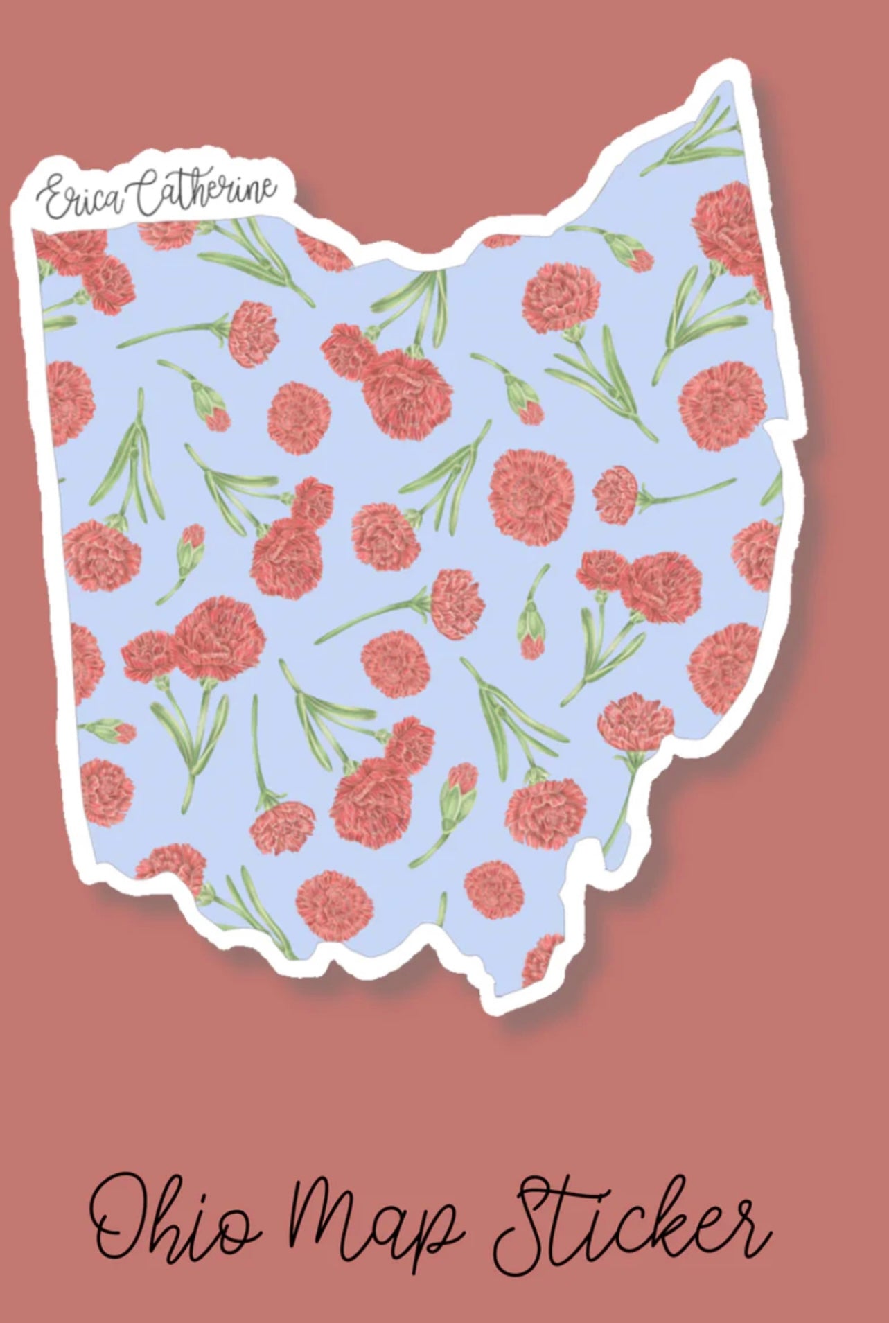 Erica Catherine Stickers - States