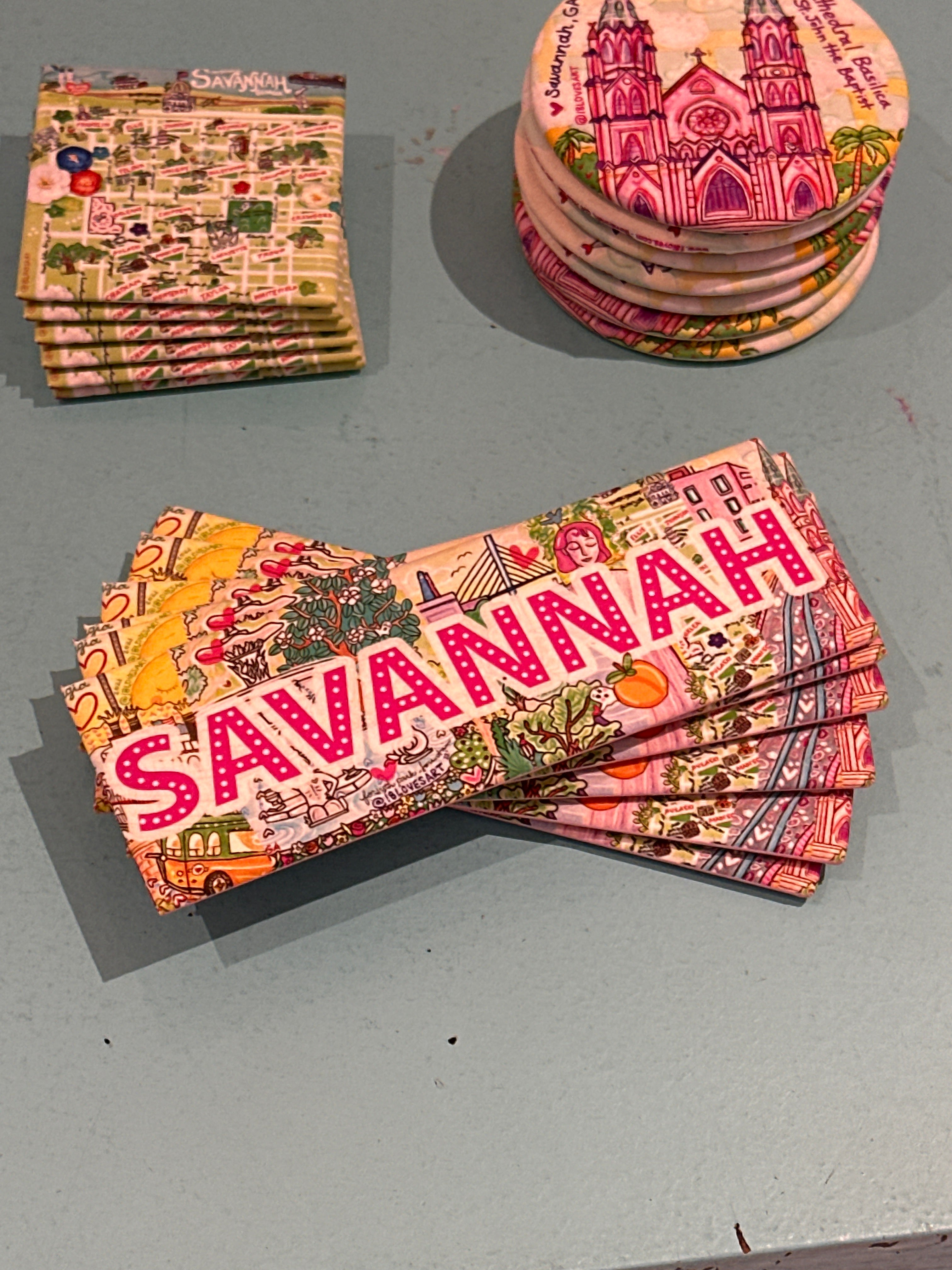 18 Loves Art: Magnets (Savannah Scenes)