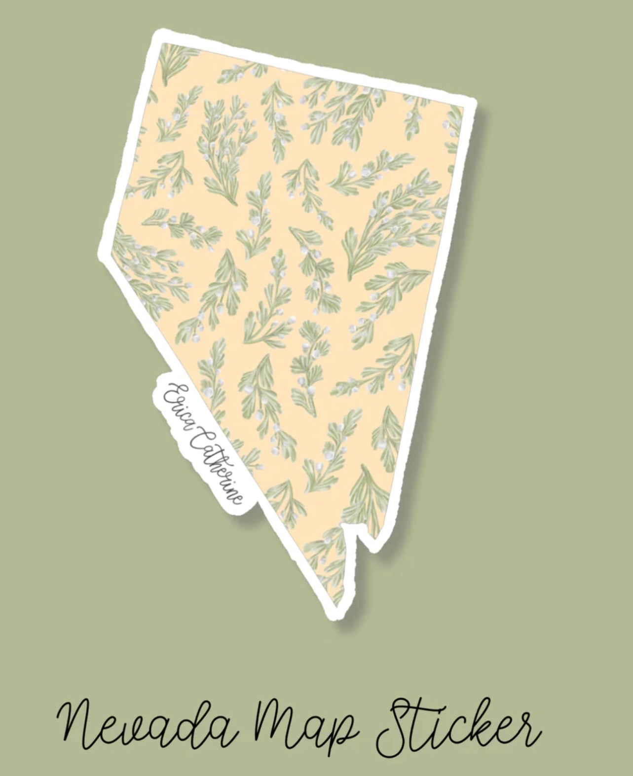 Erica Catherine Stickers - States