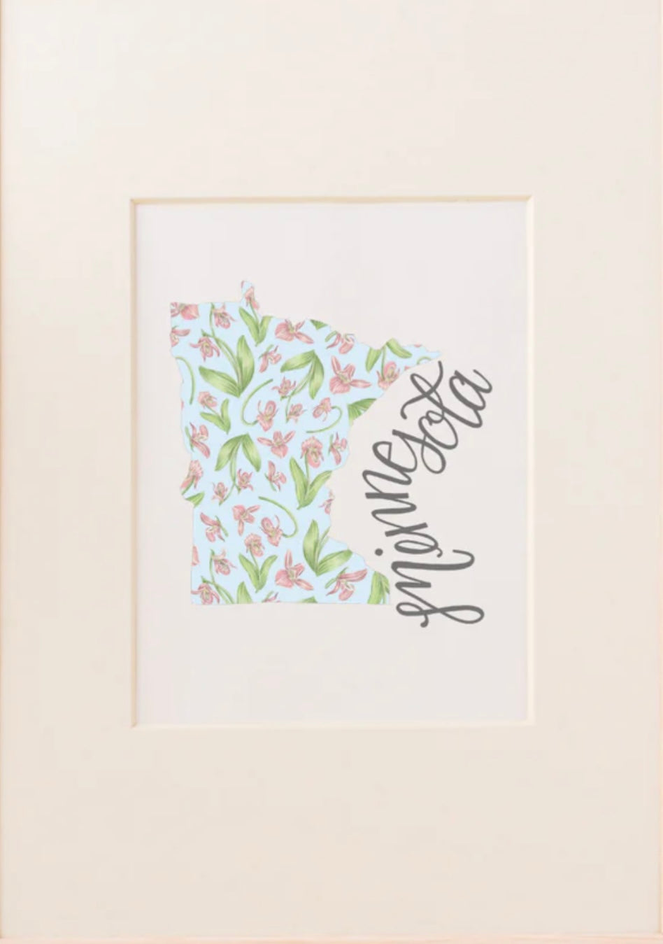 Erica Catherine Illustrations: State Flower Prints, 8x10