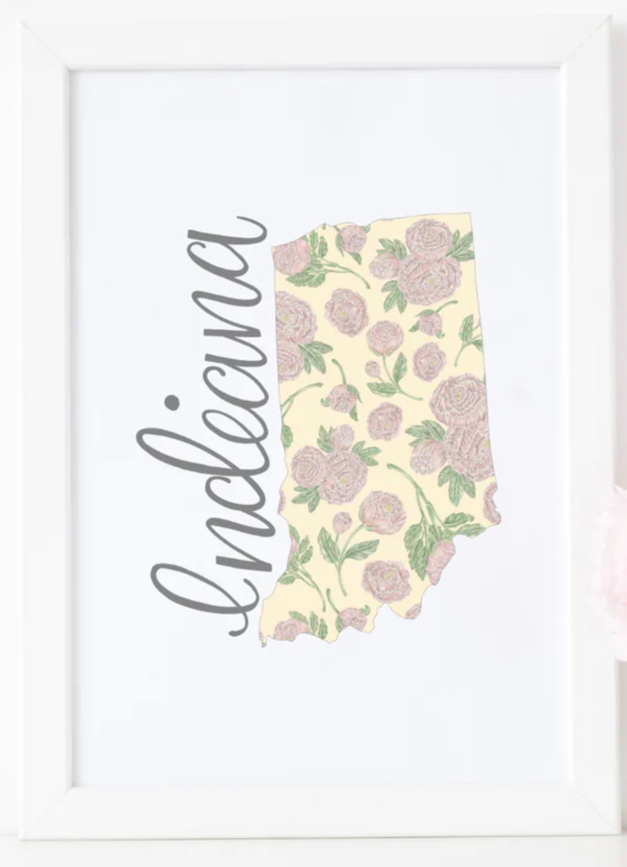 Erica Catherine Illustrations: State Flower Prints, 8x10