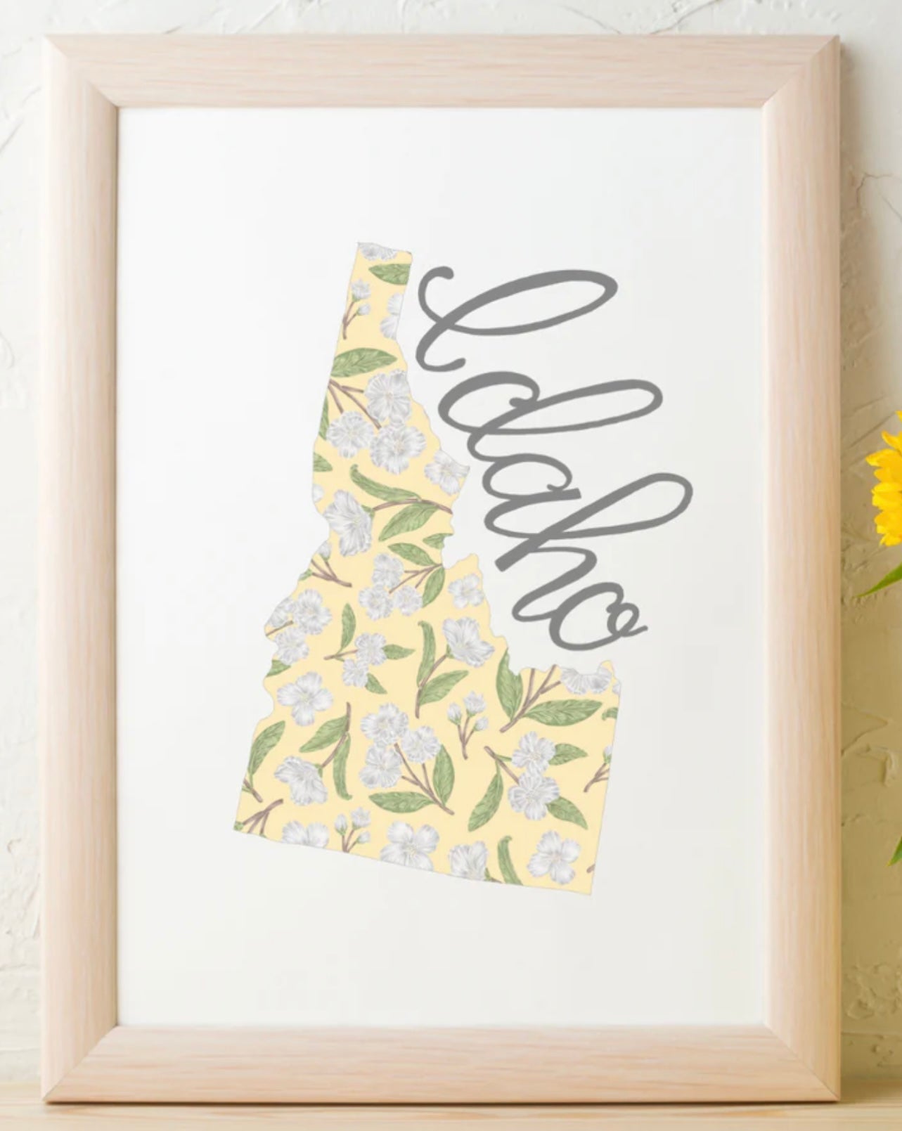 Erica Catherine Illustrations: State Flower Prints, 8x10