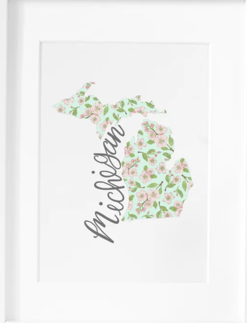 Erica Catherine Illustrations: State Flower Prints, 8x10