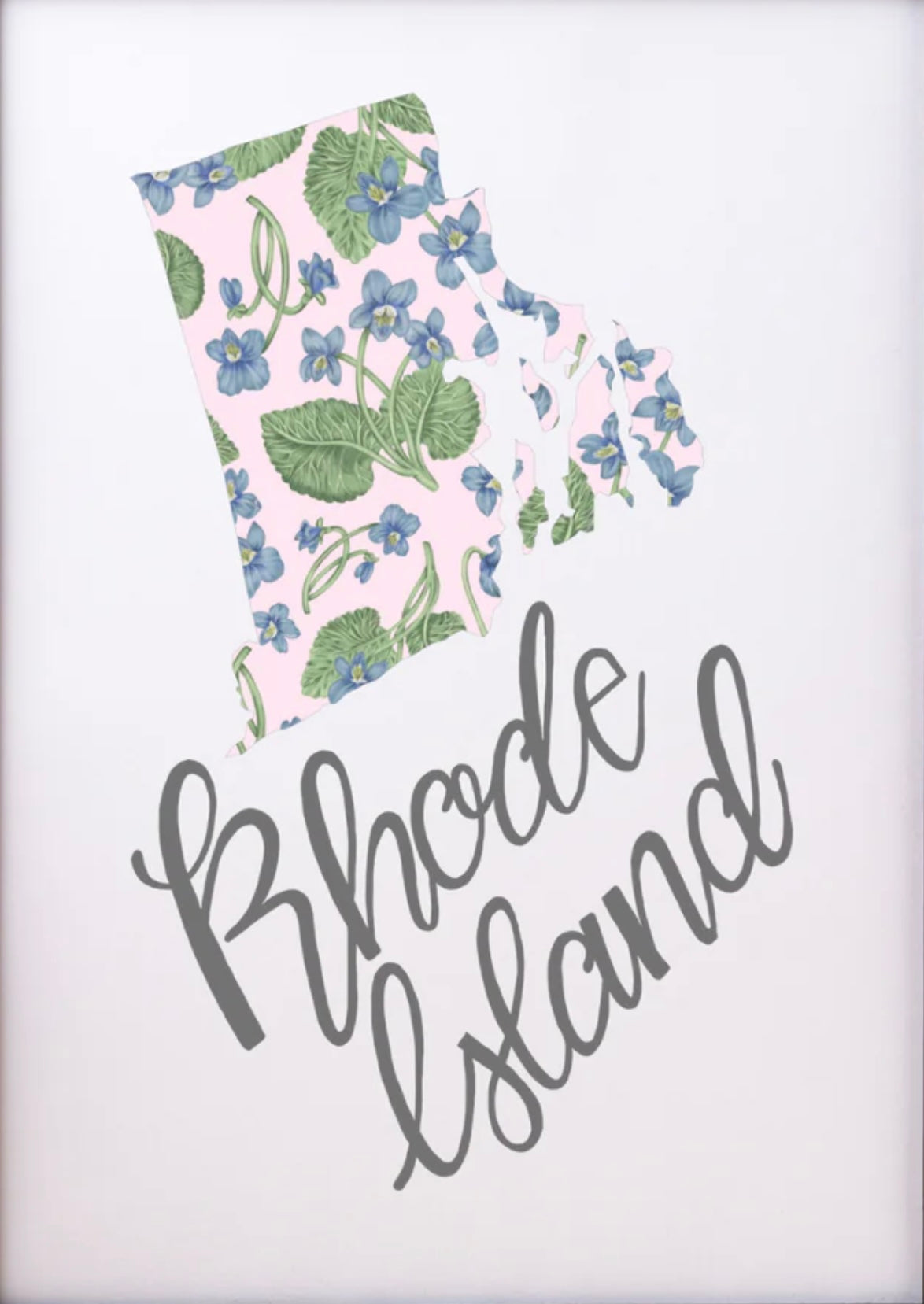 Erica Catherine Illustrations: State Flower Prints, 8x10