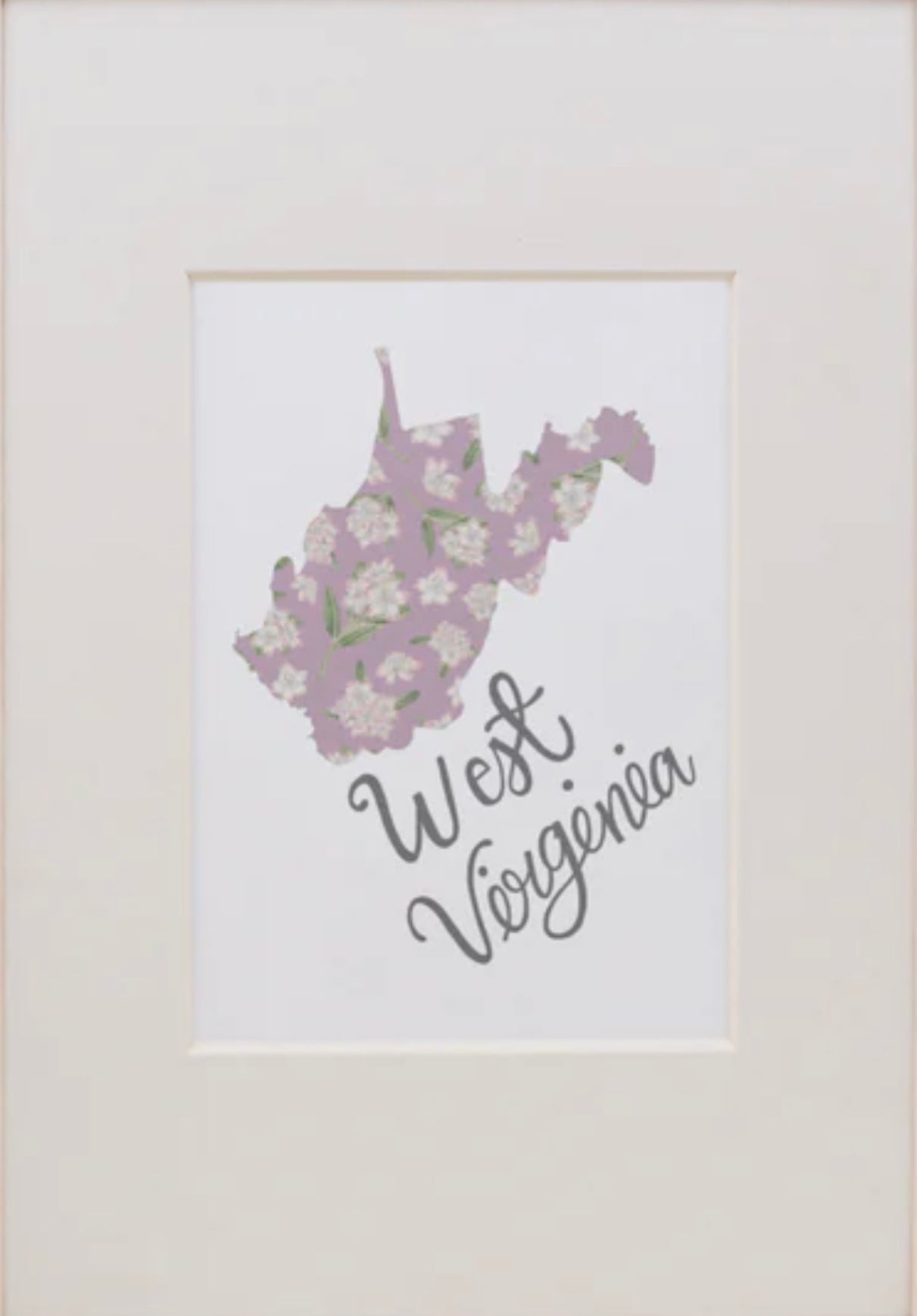 Erica Catherine Illustrations: State Flower Prints, 8x10