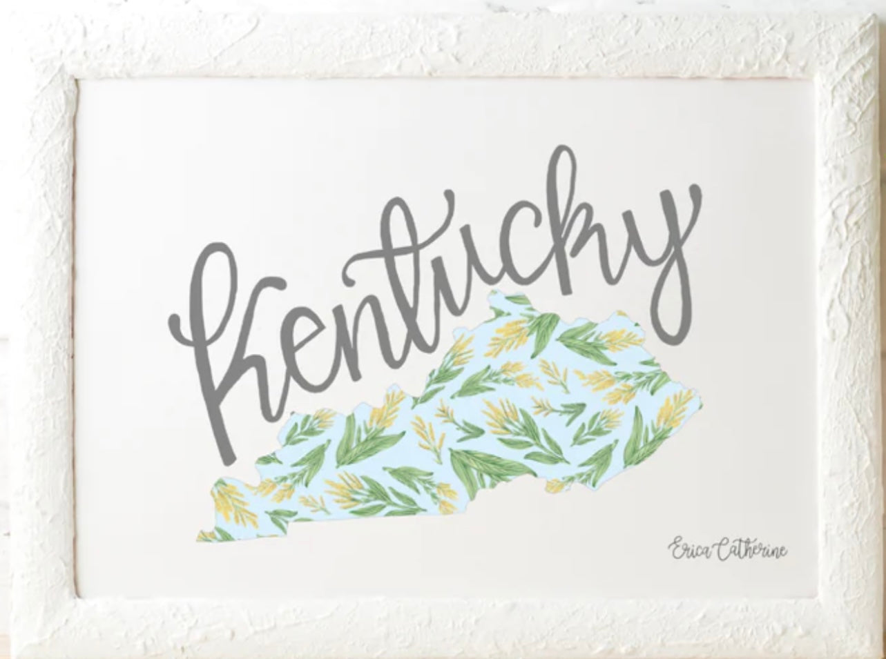 Erica Catherine Illustrations: State Flower Prints, 8x10