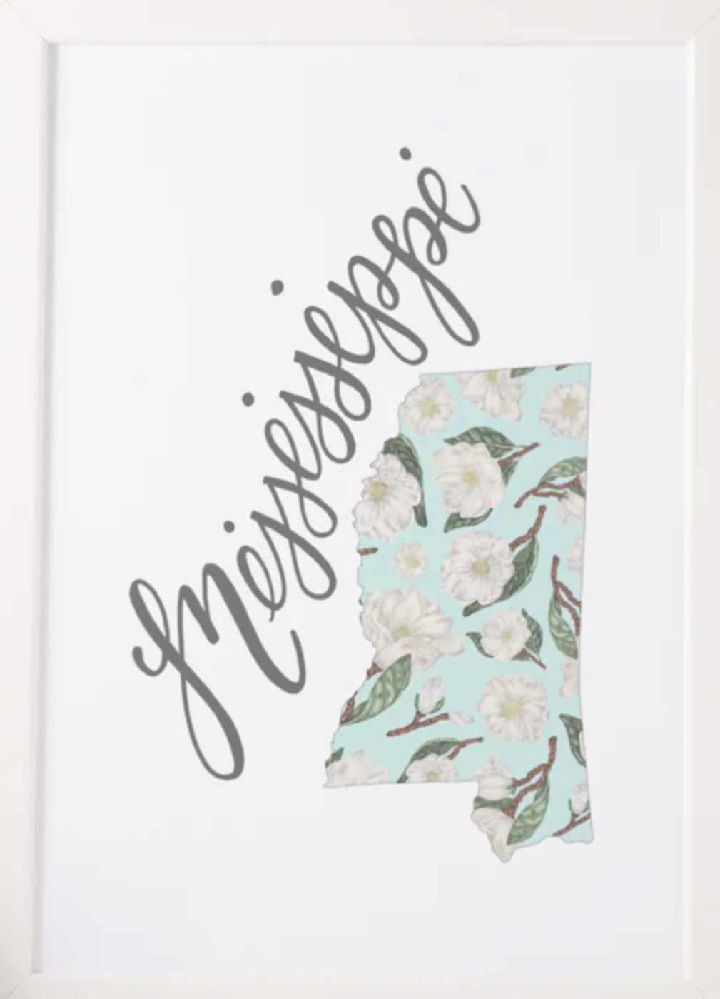 Erica Catherine Illustrations: State Flower Prints, 8x10