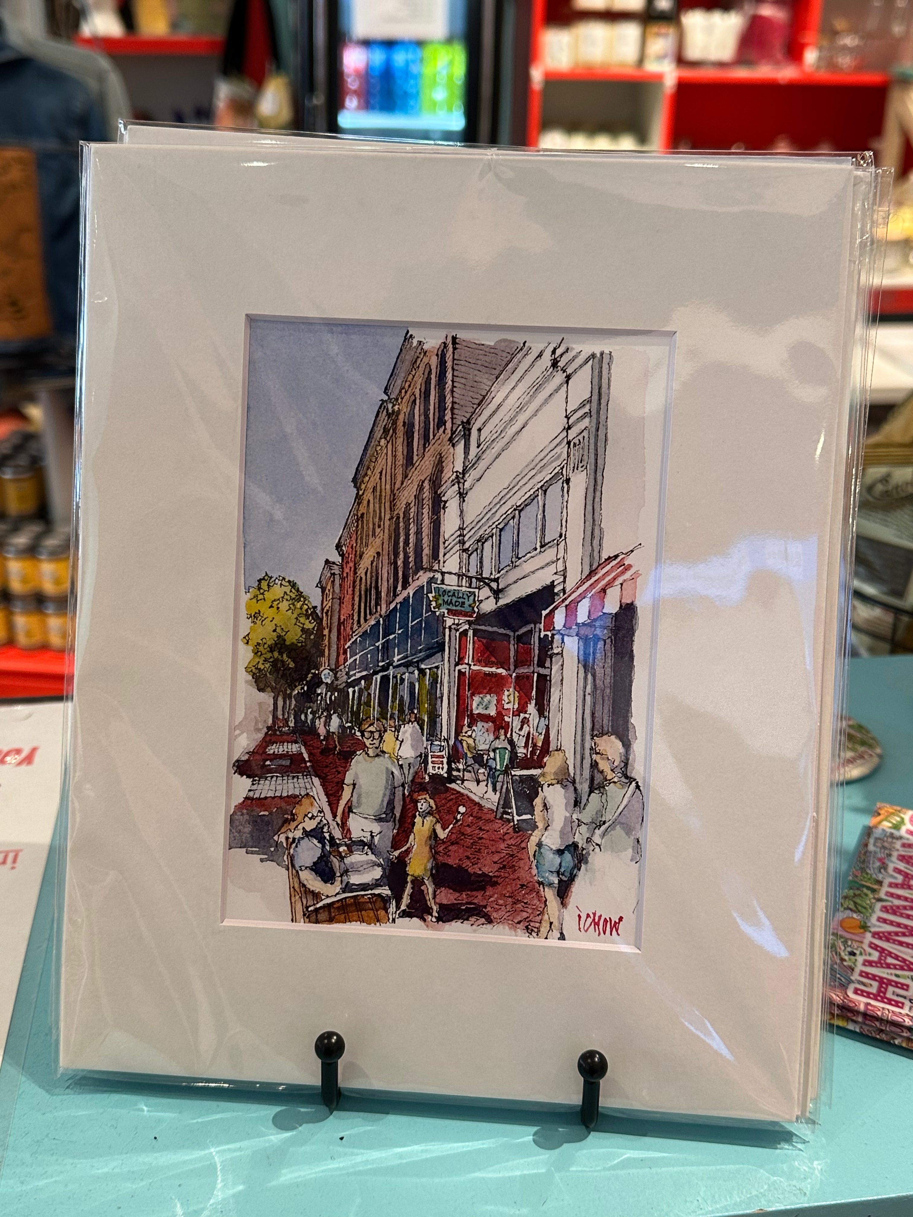 Ivan Chow: Matted Prints