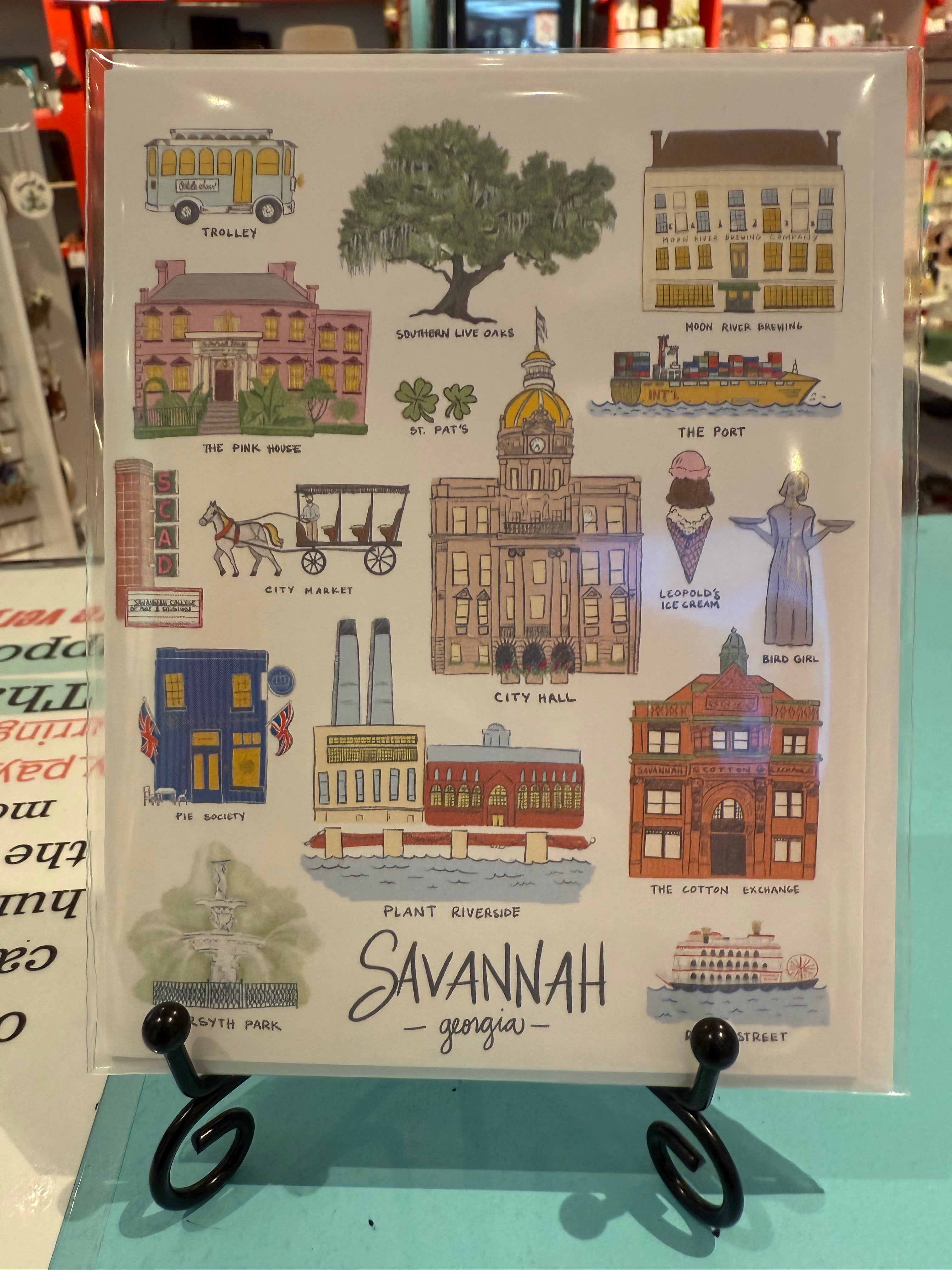 LR Fern: Savannah Prints, Note Cards, and Postcards