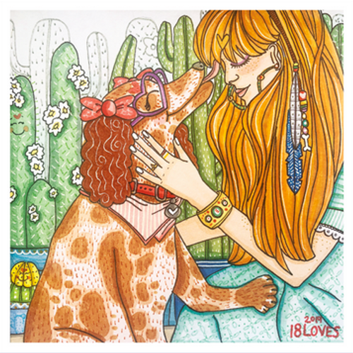 18 Loves Art: Stickers (Non-Savannah)