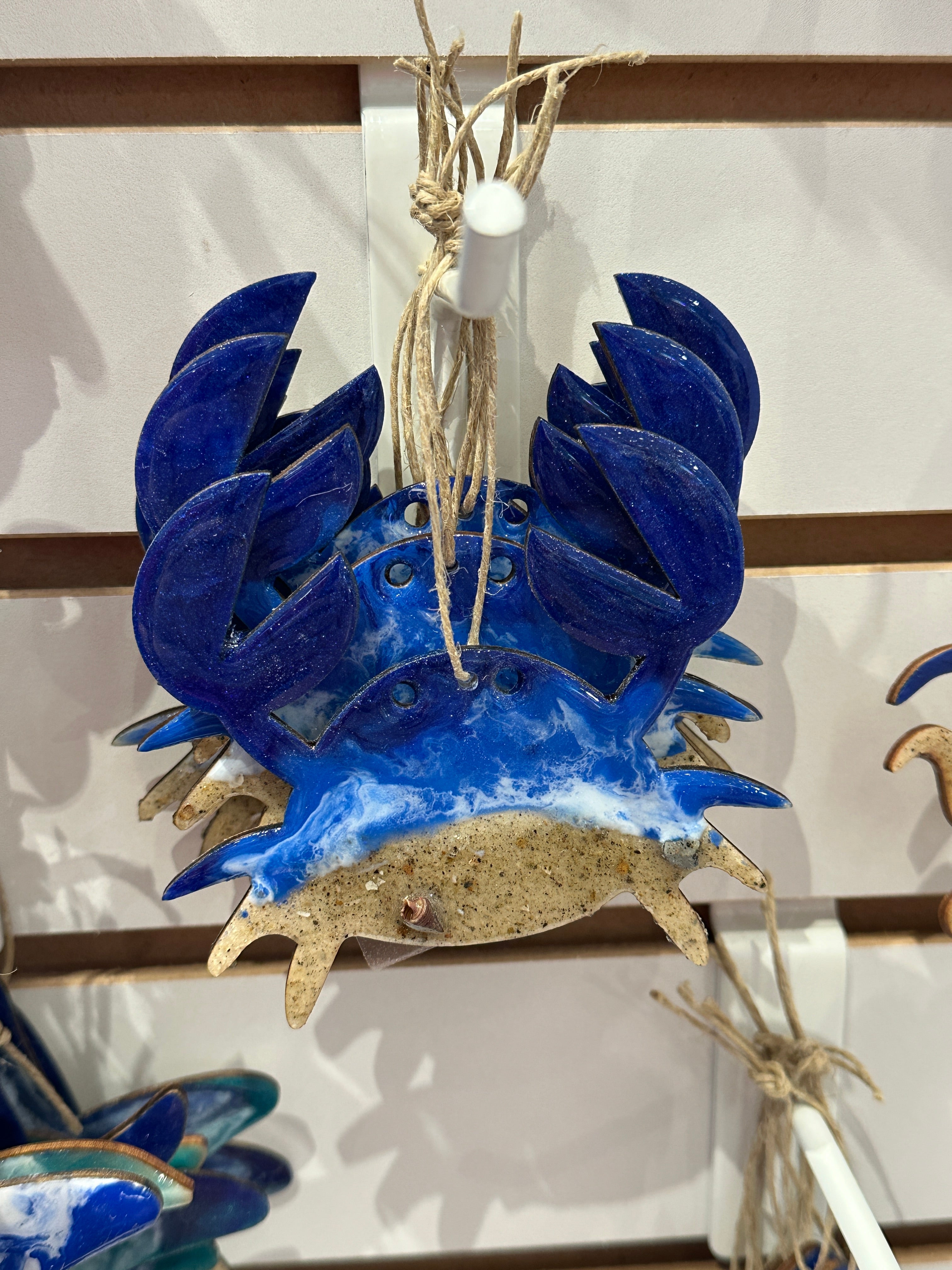 Resin8: Blue Wave Ornaments