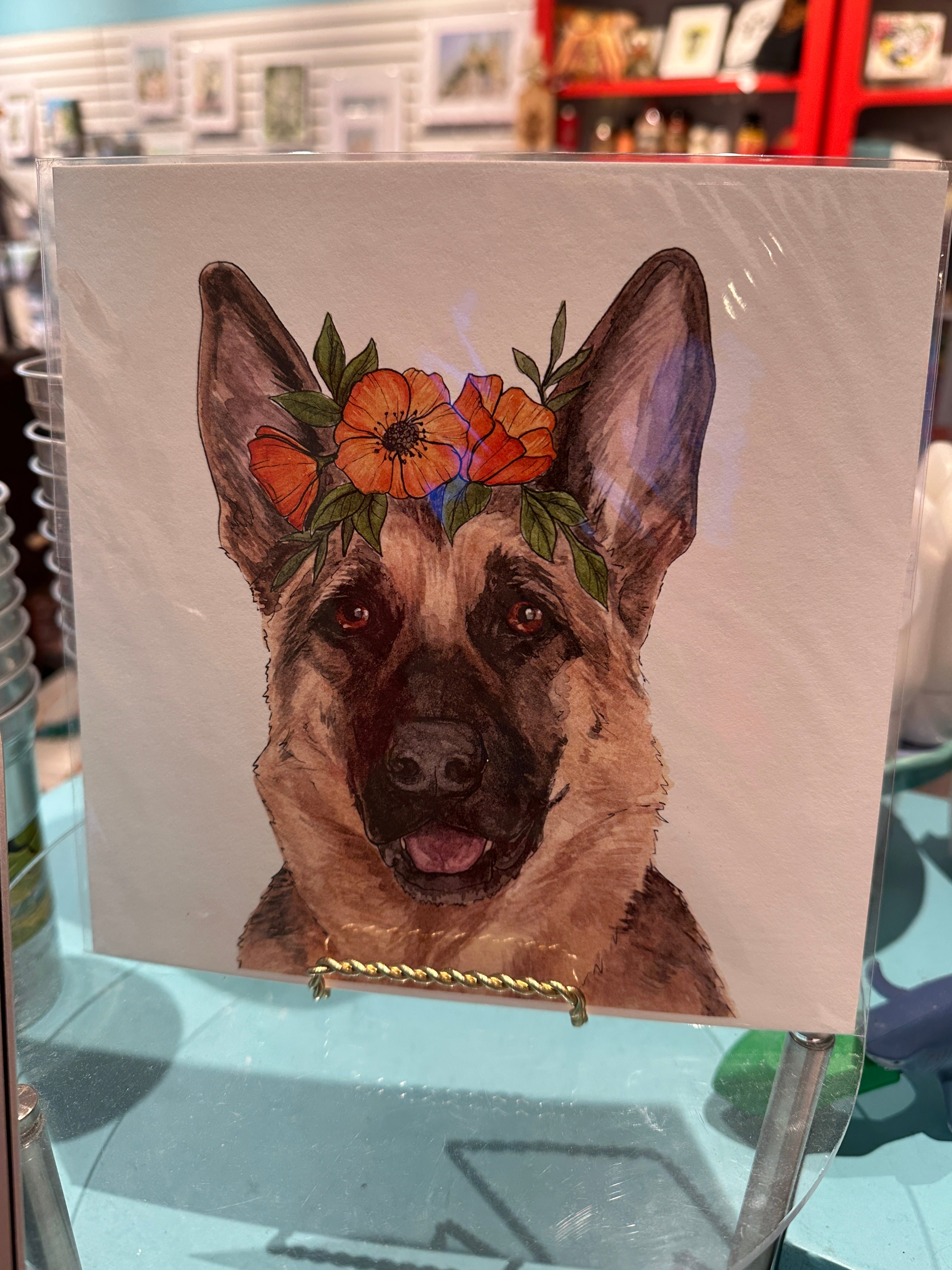 Johnston Illustrations Pet Prints, 8x8 Prints