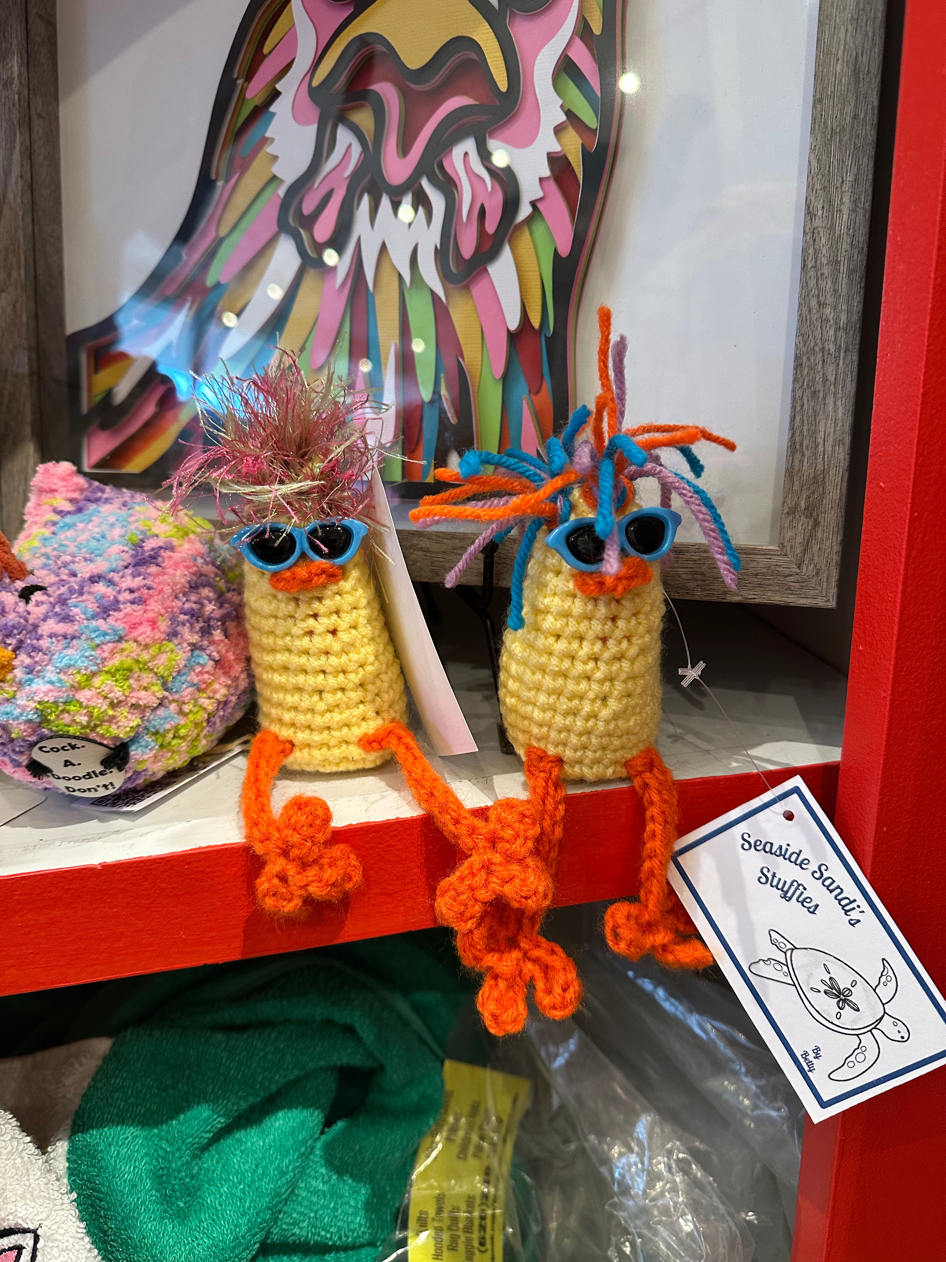 Seaside Sandi's Stuffies - By Betty Nixon