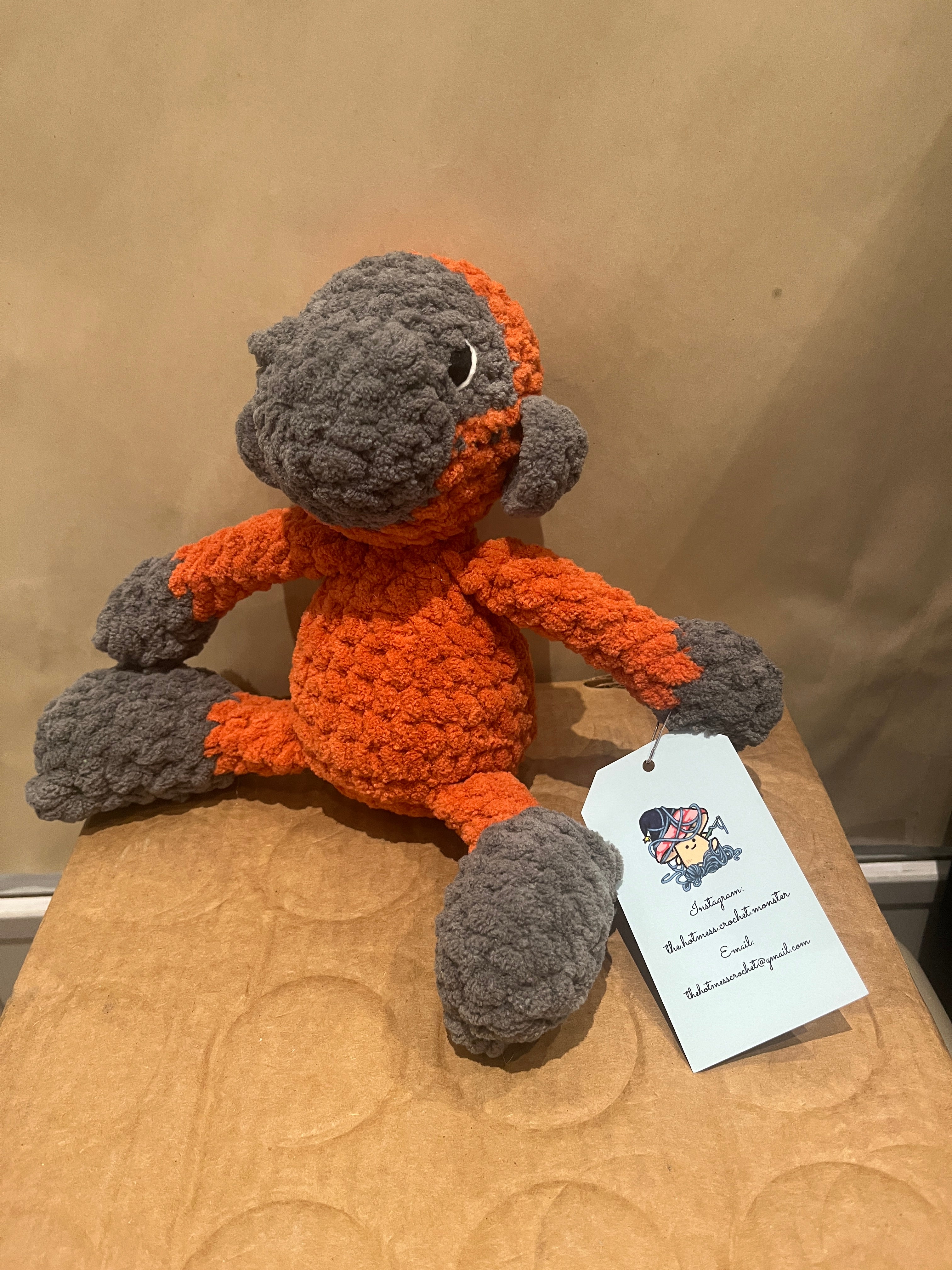 The Hotmess Monster Crotchet Stuffies